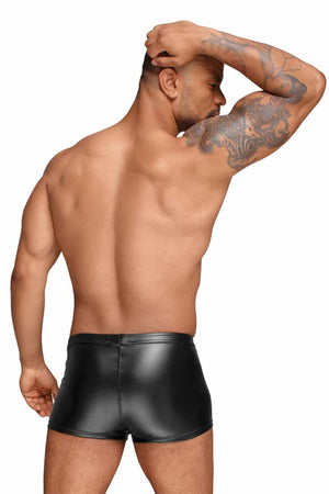 Herren Wetlook Short - Noir Handmade H054 - Hinreissend