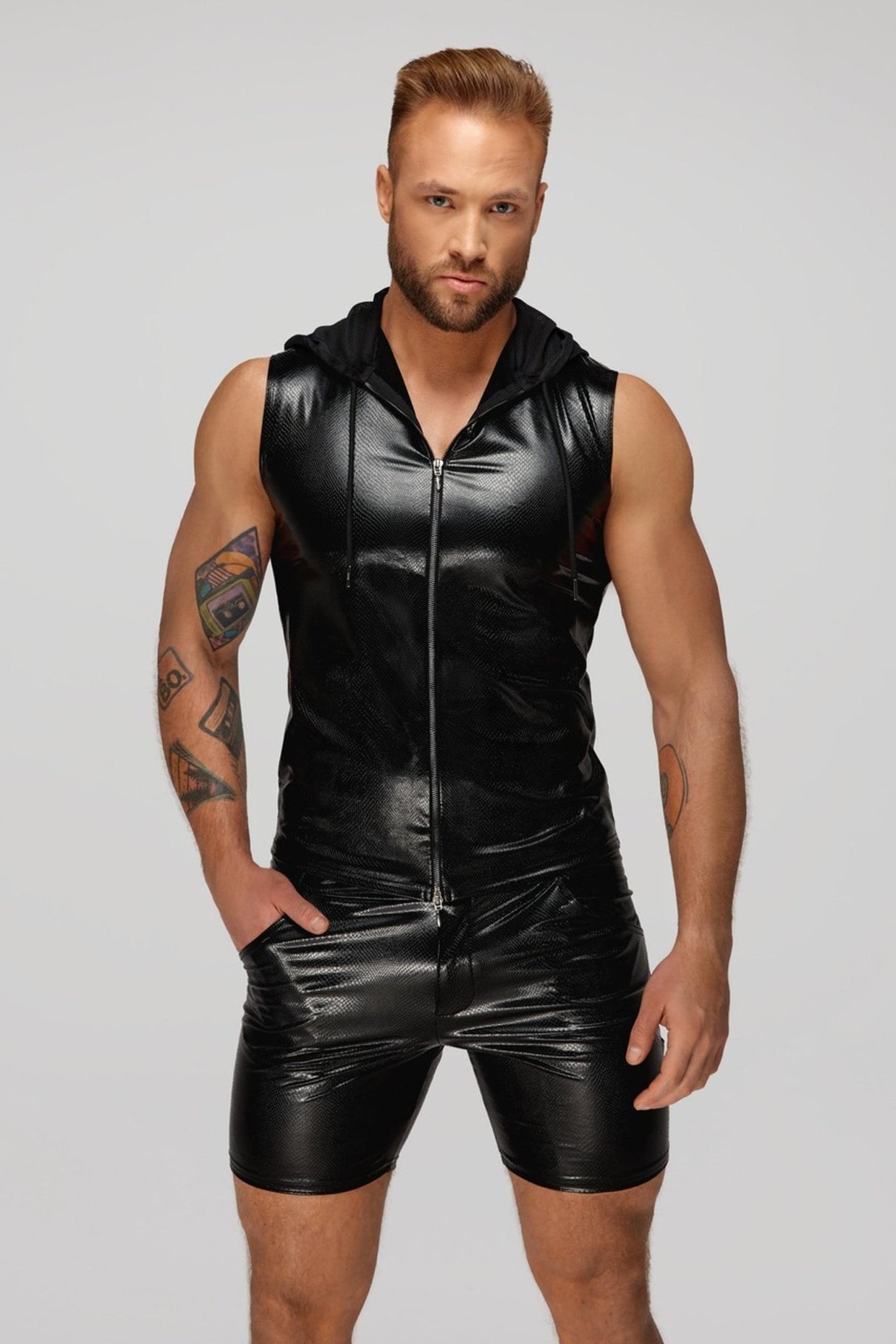 Kapuzenshirt H066 - Noir Handmade - Hinreissend