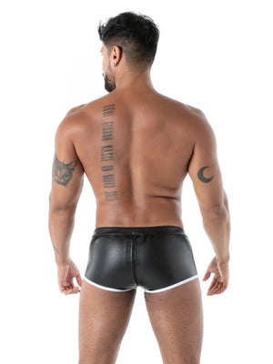 Kinky Full Zip Trunk schwarz-weiss von TOF Paris – Rückansicht
