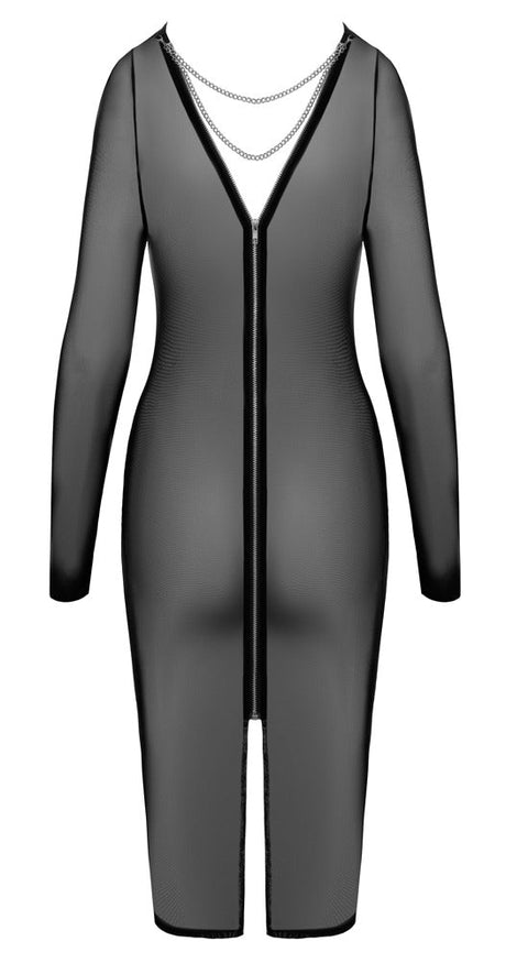 Kleid in feiner Powernet - Transparenz - Hinreissend