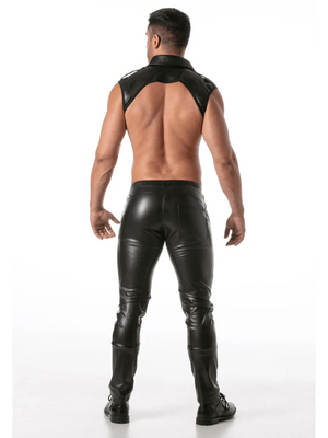 Kragen Harness „Kinky“ – Schwarz - Hinreissend