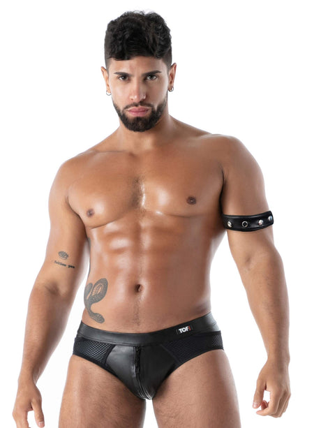 Kunstleder Herren Armband mit Geheimfach – TOF Paris