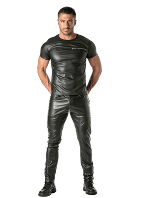 Kunstleder - Hose Schwarz – TOF Paris - Hinreissend