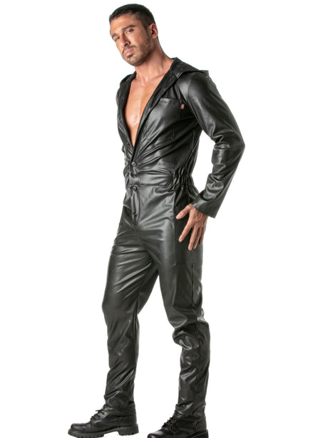 Kinky Mecano – Overall mit Kapuze seitlich