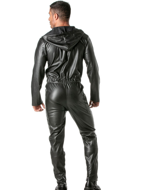Kinky Mecano – Overall mit Kapuze von hinten