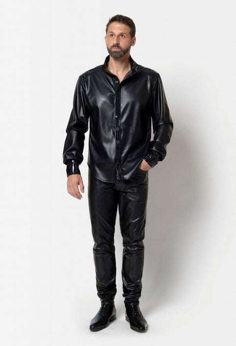 Kunstleder Shirt "Magnus" - Patrice Catanzaro - Hinreissend