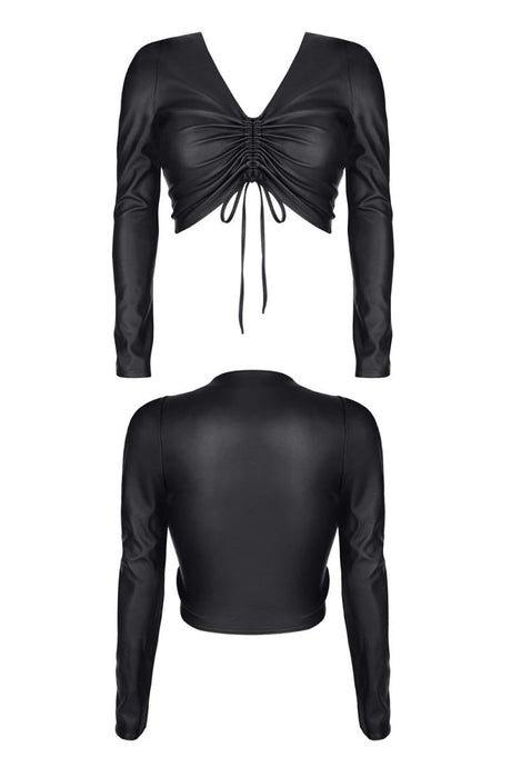 Kunstleder Top ADRIANA - Hinreissend