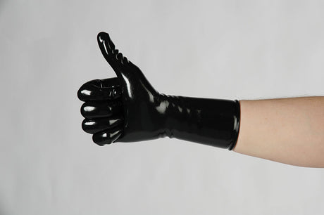 Kurze Latex - Handschuhe – Fetisso - Hinreissend