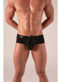 Absolu Male TOF Paris – Laced Briefs – Absolu Male – Detail – sexy maskuliner Herrenlook in Schwarz