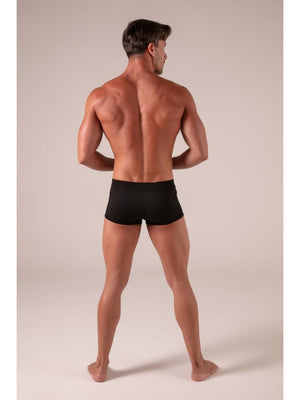 Laced Trunks Baumwolle Schwarz – Absolu Male