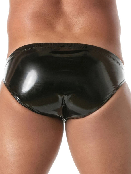 Lack Bikini Slip mit Reissverschluss – TOF Paris - Hinreissend