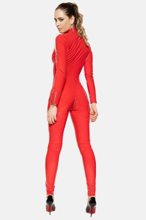 Lack Catsuit SWEETY rot - Patrice Catanzaro - Hinreissend