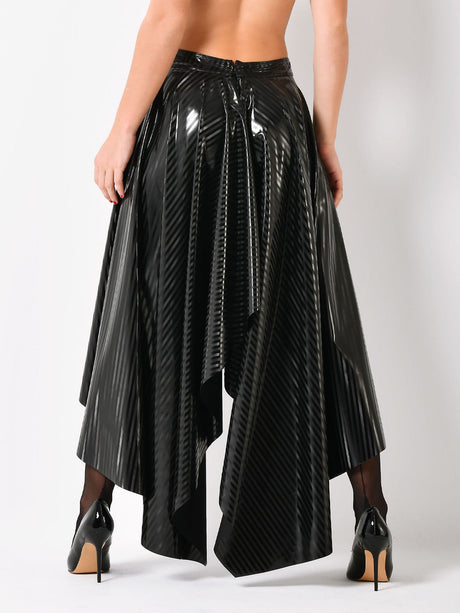 Lack Rock O gestreift Schwarz Damen – Patrice Catanzaro