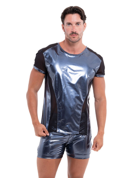 Lack Shirt Prométhée Herren von Patrice Catanzaro – Vorderansicht, als Set