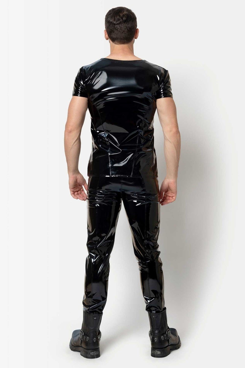 Lack - T-Shirt "Erwin" von L'Homme Patrice Catanzaro - Hinreissend