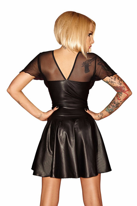 Lackkleid F076 - Noir Handmade - Hinreissend