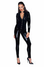 Langarm Lack Catsuit F247 | Noir Handmade - Hinreissend