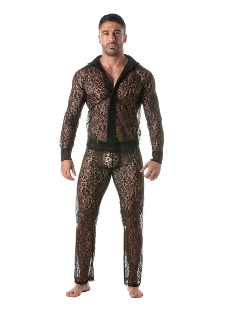 Langarmhemd aus Spitze – TOF Paris - Hinreissend