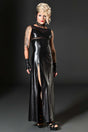 langes Wetlook Kleid Madame Lucie - Hinreissend