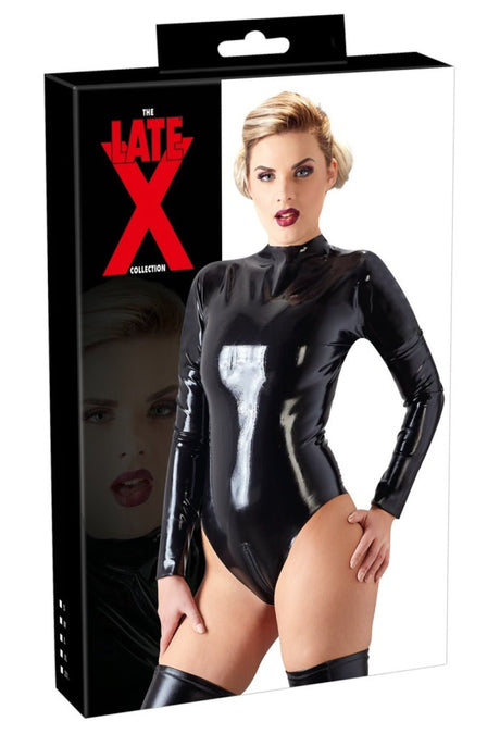 Latex Damen Body schwarz - Hinreissend