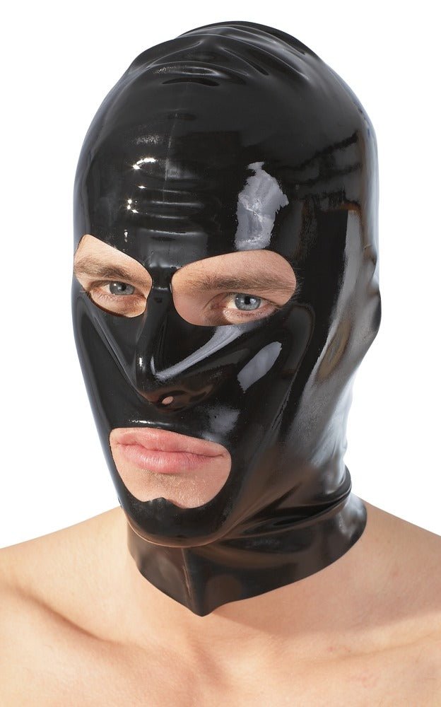 Latex - Kopfmaske mit Öffnungen von LateX - Hinreissend