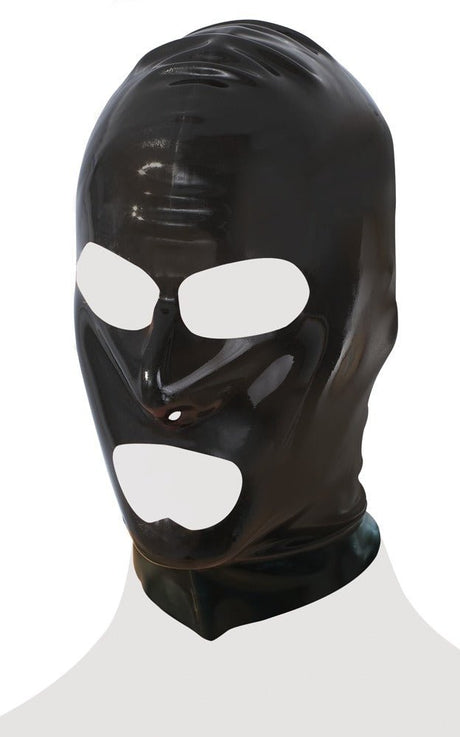 Latex - Kopfmaske mit Öffnungen von LateX - Hinreissend