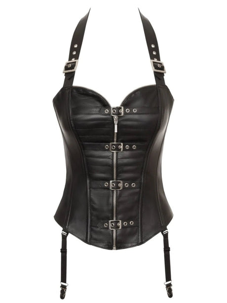 Leder - Corsage Schwarz – Zado - Hinreissend