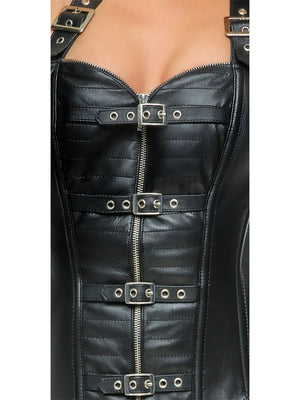 Leder - Corsage Schwarz – Zado - Hinreissend