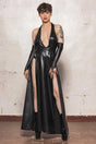 Lilith Kleid in mattem Lack - Hinreissend