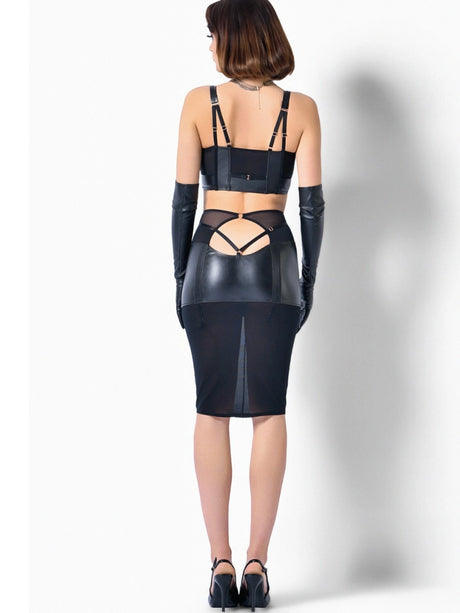 Luxure Rock aus Kunstleder – Impudique