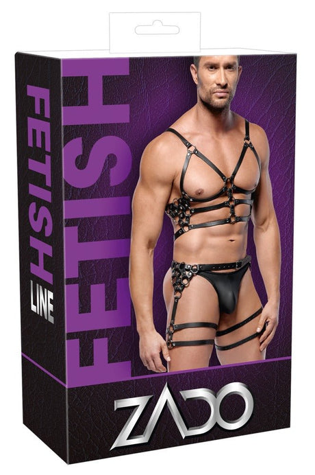 Maskulines Leder - Harness - Set für Männer - Hinreissend
