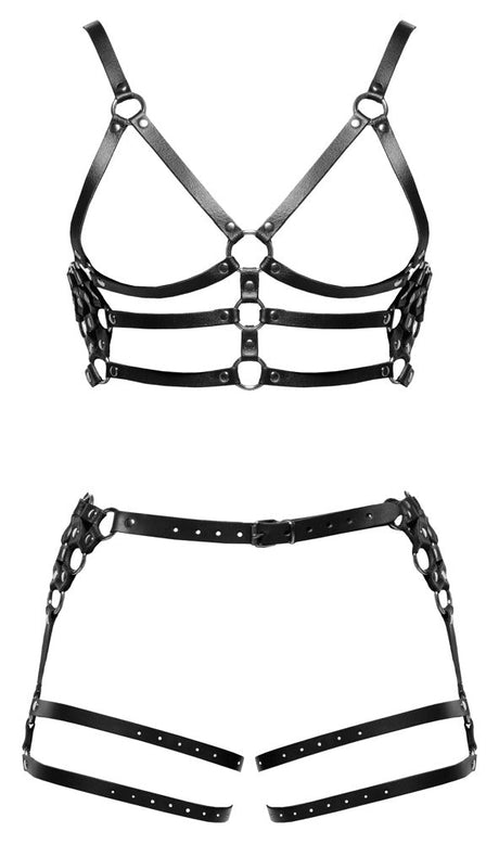 Maskulines Leder - Harness - Set für Männer - Hinreissend