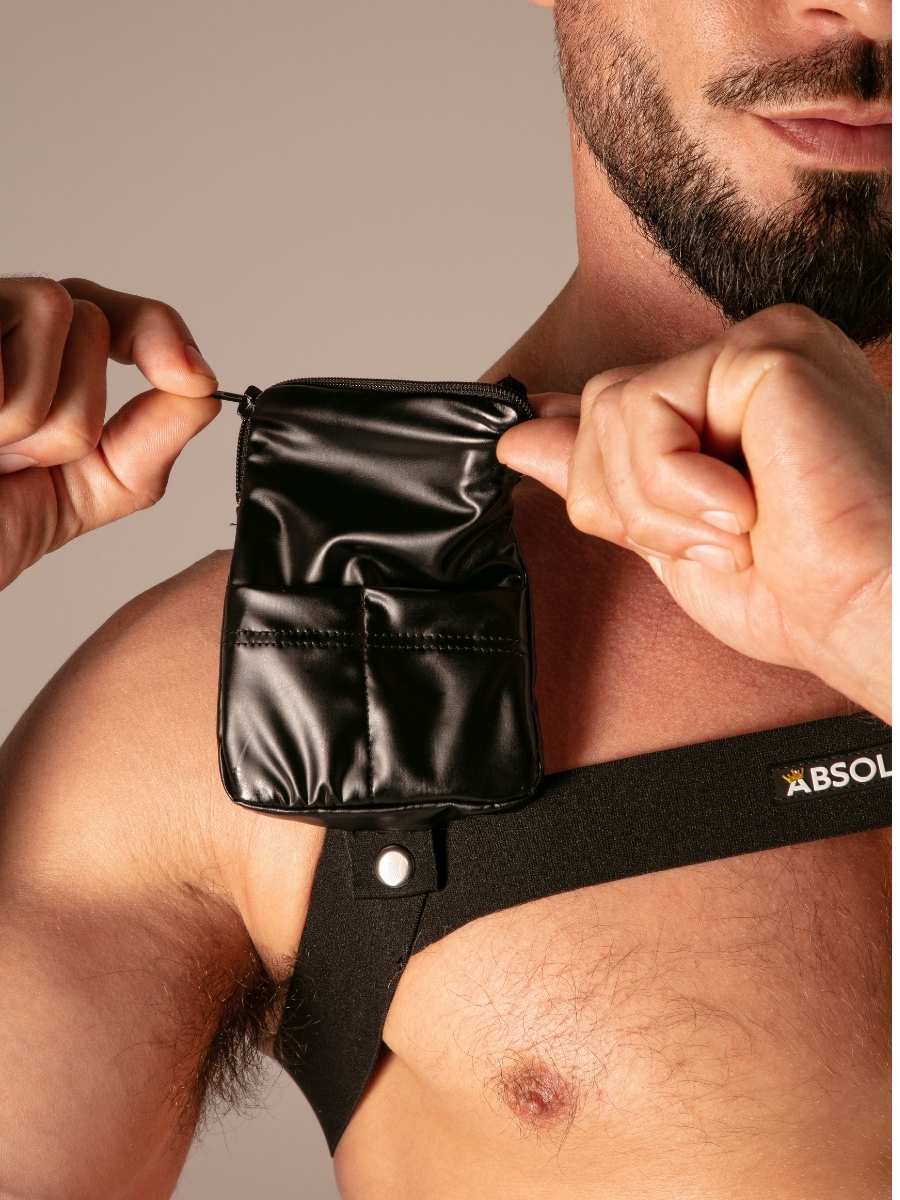 Master Flex Pocket Harness Poche Épaule Noir – Absolu Male