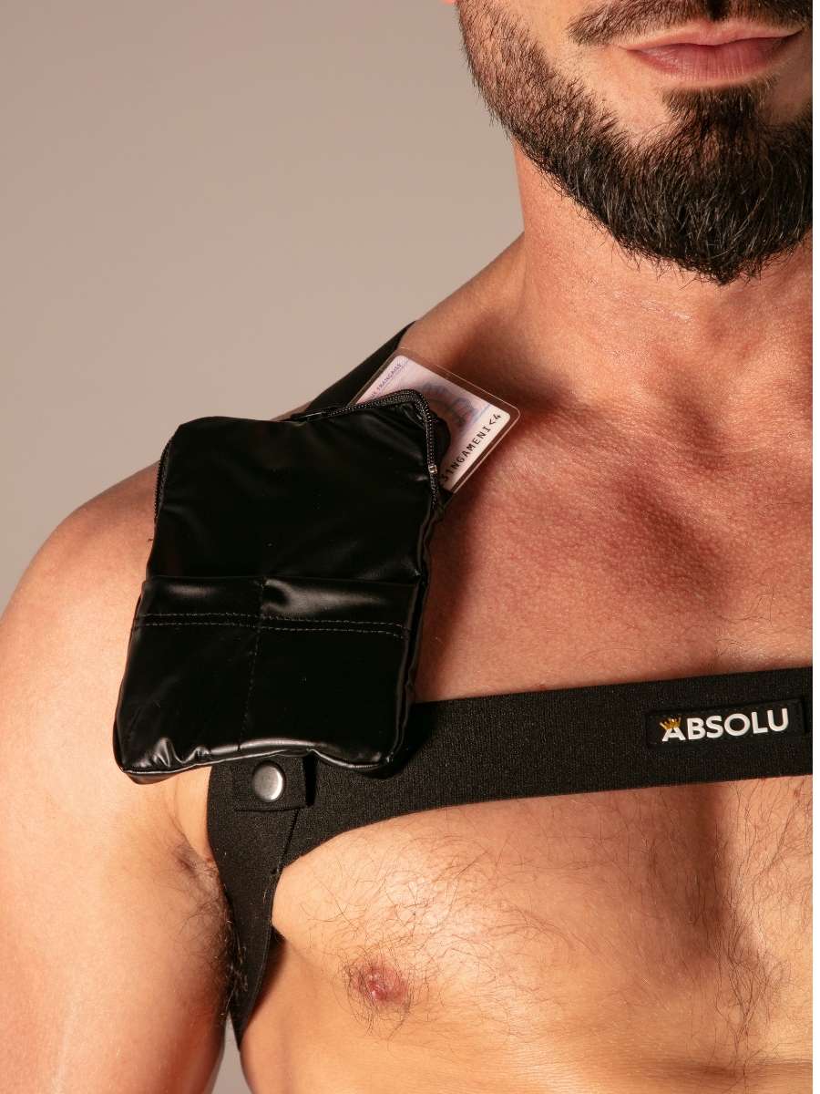 Master Flex Pocket Harness Poche Épaule Noir – Absolu Male