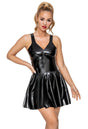 Minikleid aus Latex - Hinreissend