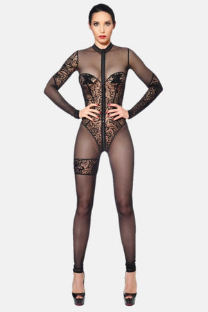 Patrice Catanzaro Mesh Catsuit MIRIA