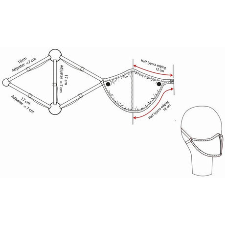Mme "Reine" Lack - Maske - Hinreissend
