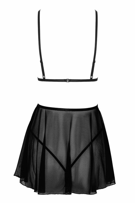 Negligée aus Netz und Spitze KISS242 - Kissable - Hinreissend