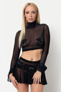 Netz Bluse Eze von Les P'tites Folies - Hinreissend