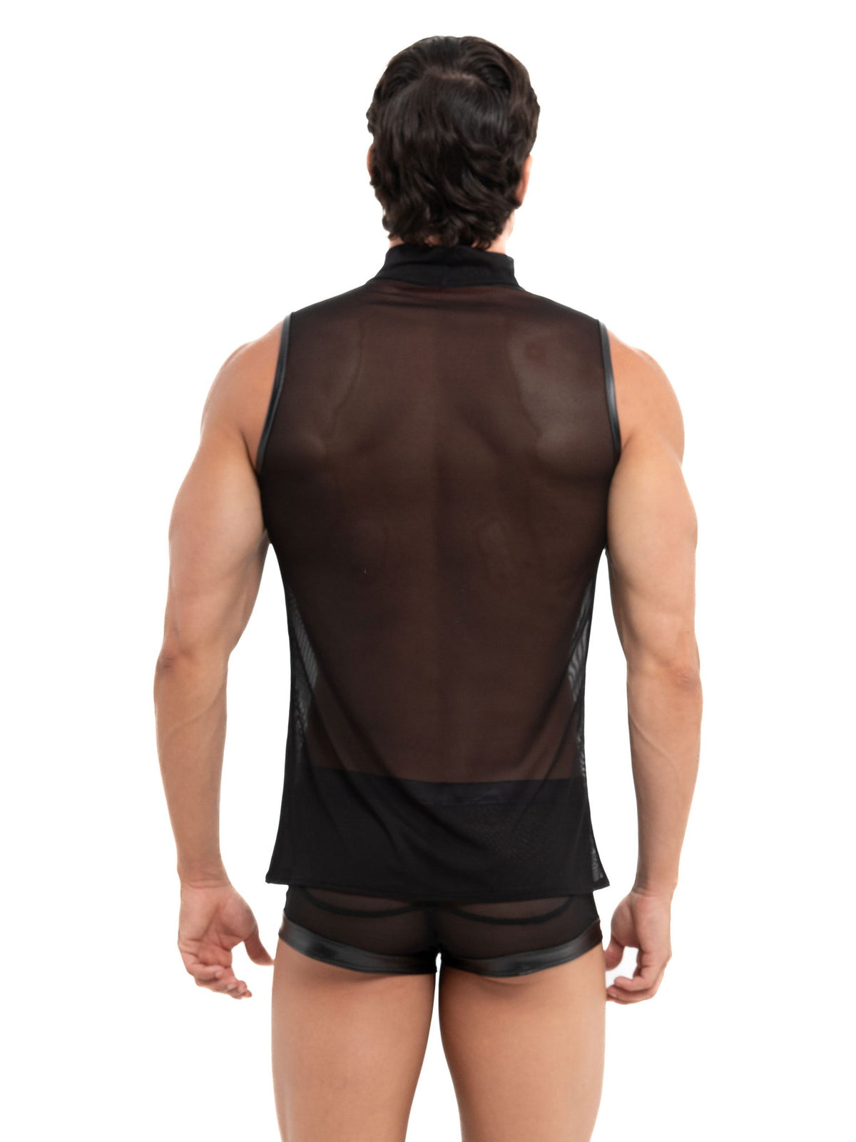 Netz Tanktop Hercule Herren von Patrice Catanzaro – Rückansicht