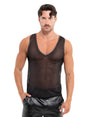 Netz Tanktop Percée Herren von Patrice Catanzaro – Vorderansicht