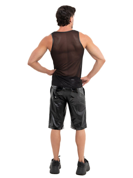 Netz Tanktop Percée Herren von Patrice Catanzaro – Rückansicht, als Set