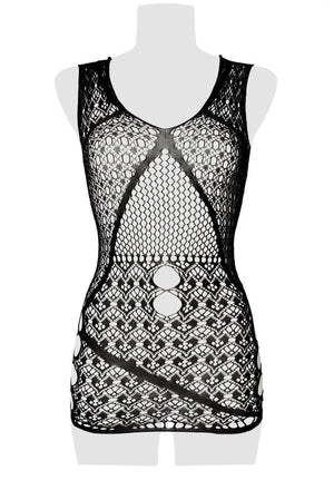 Netzkleid 20005 - Grey Velvet - Hinreissend