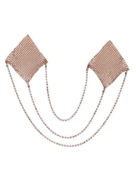 Nipple Sticker Square Gold – Cottelli Accessories - Hinreissend