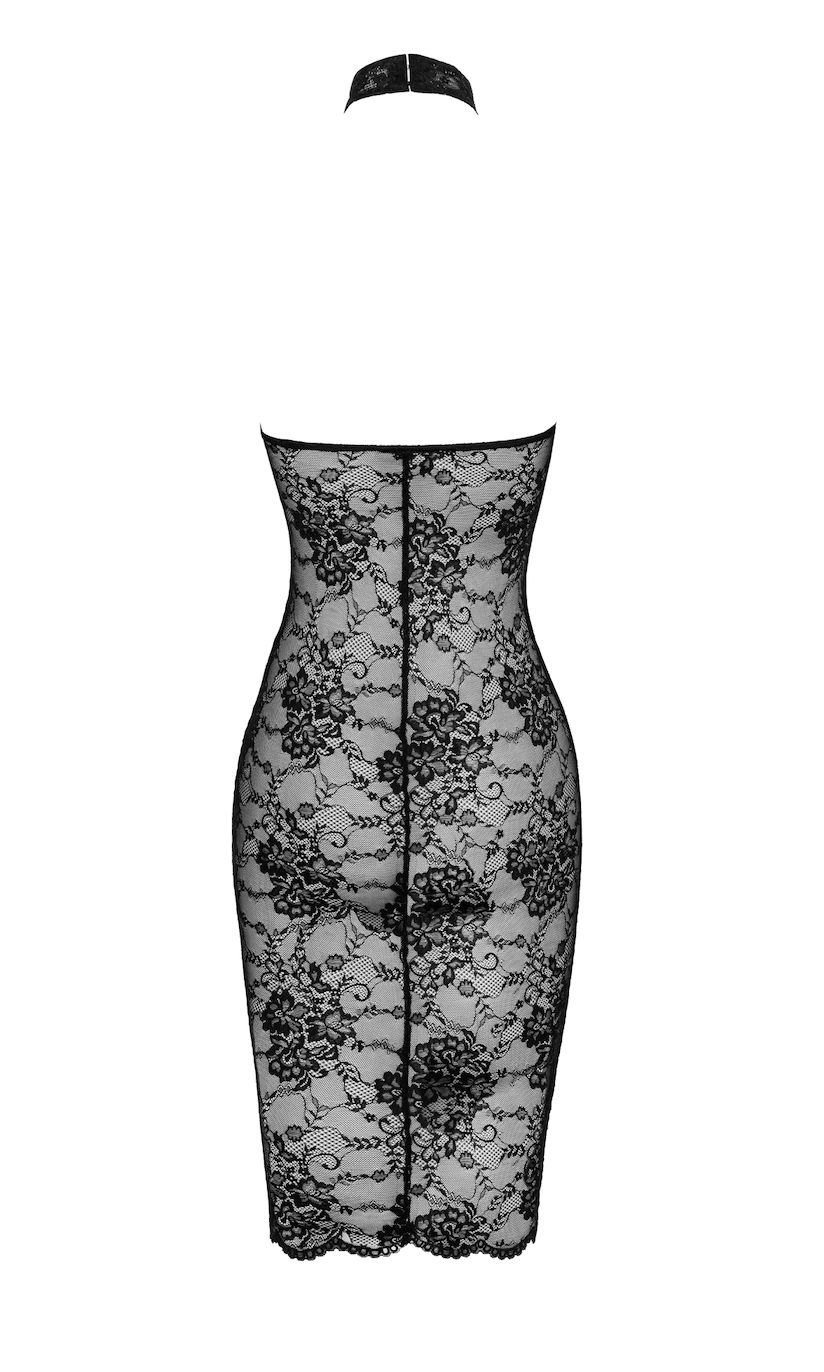 Nocturne Midikleid aus Spitze - Noir Handmade - Hinreissend