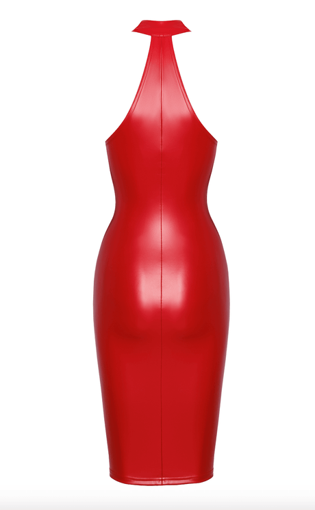 Orgia Midikleid Rot - Noir Handmade - Hinreissend