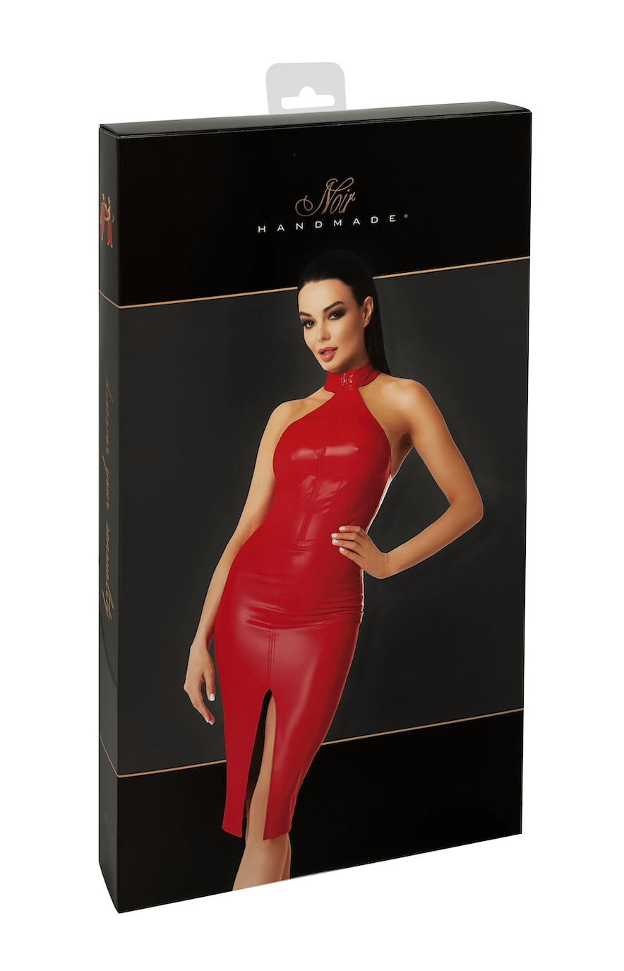 Orgia Midikleid Rot - Noir Handmade - Hinreissend