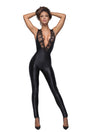 Overall mit Spitze F167 - Noir Handmade - Hinreissend