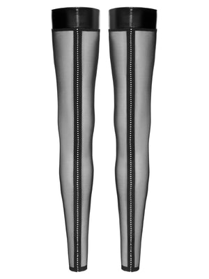 Overknees – Noir Handmade - Hinreissend