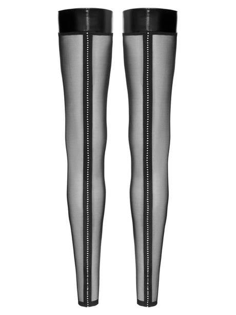 Overknees – Noir Handmade - Hinreissend